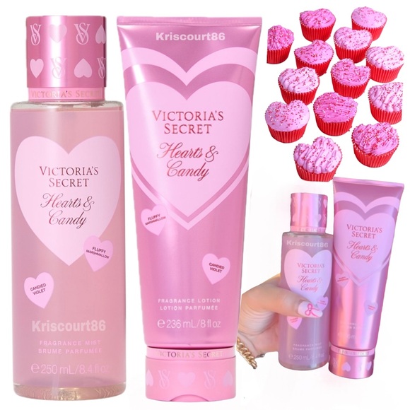 VS Hearts & Candy 2PC Set NEW FULL-SIZE - Picture 14 of 15